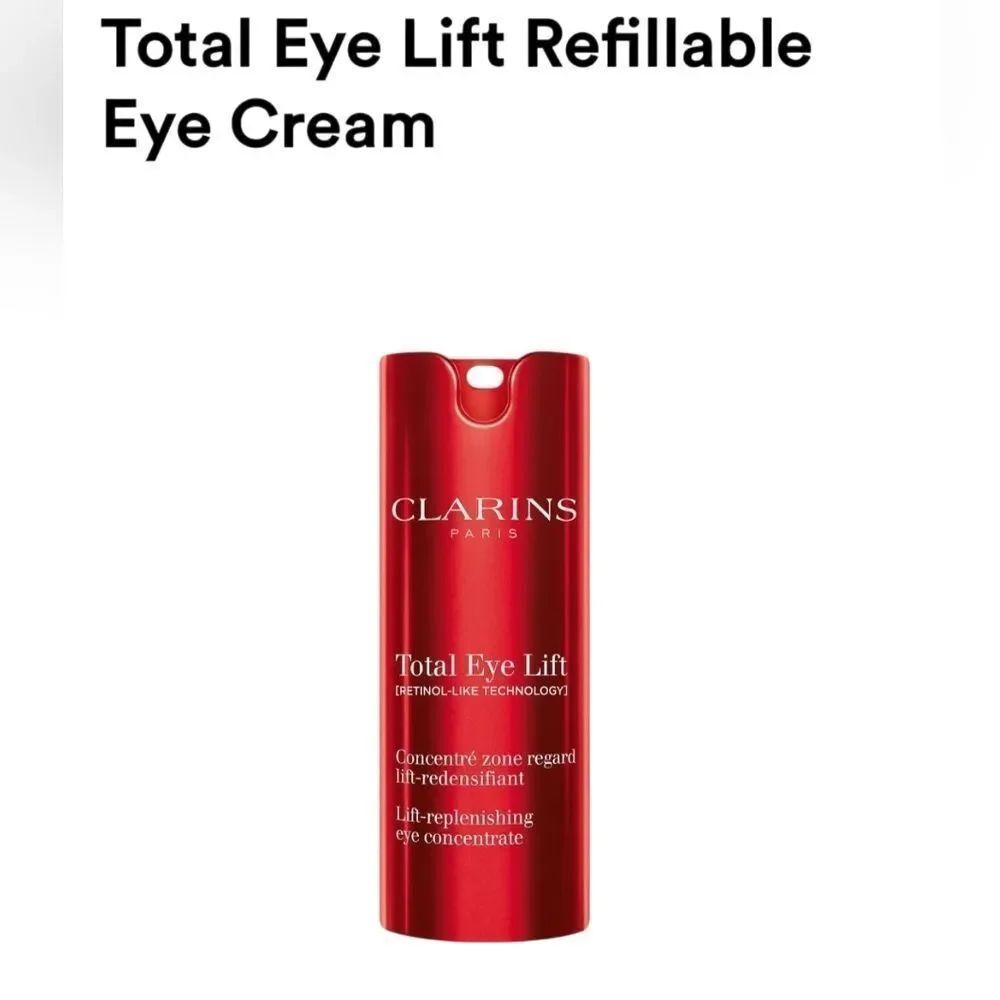 Clarins Total Eye Lift Eye Cream - Vibrant Red